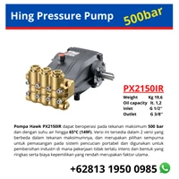 High Pressure Pump PX 2150 IR 500bar SJ PRESSUREPRO HAWKPUMP