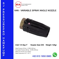 VARIABLE Nozzles SPRAY ANGLE NOZZLE SJ PRESSUREPRO HAWK PUMPs O8I3 I95O O985
