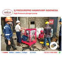 Pompa Hydrotest 500bar 50MPa 7250psi pressure test SJ PRESSUREPRO HAWKPUMP 0811 913 2005 / (021) 8661 2083