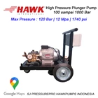 Pompa Hydrotest HAWK 120BAR  SJ PRESSUREPRO HAWKPUMP O8I3I95OO985 3