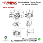 High pressure cleaner 120 bar 12 lpm SJ PRESSUREPRO HAWK PUMPs O8I3 I95O O985 3