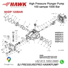 High pressure cleaner 120 BAR 12 Lpm SJ PRESSUREPRO HAWKPUMPs O8I3 I95O O985 3