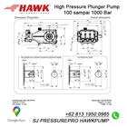 Mesin Hydrotest Max Pressure : 250 Bar  25 Mpa  3625 psi Flow Rate : 25.0 lpm  6.6 US GPM HAWK NLT2525ISL* SJ Pressurepro Hawk Pump O8I3 I95O O985 4