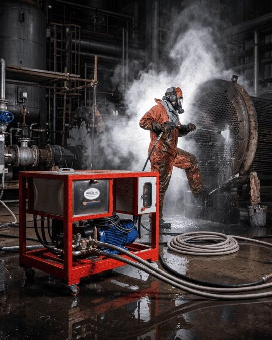 Pembersihan Heat Exchanger dengan High Pressure Pump: Solusi Efektif Atasi Fouling dan Kerak